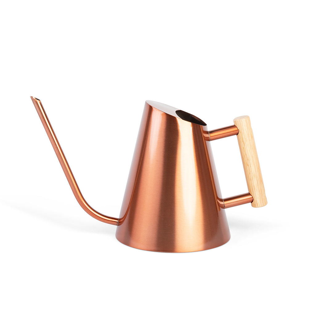 rePotme 1.25 Quart Stainless Steel Watering Can - Caramel Copper